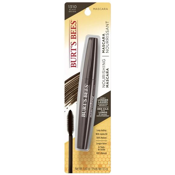 Burts Bees Nourishing Mascara - Pick Color (1310 Black Brown 1305 Classic Black) - Picture 8 of 10